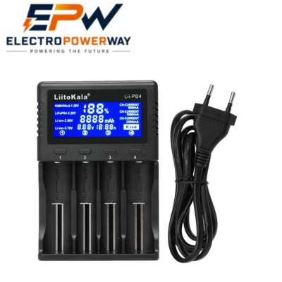 LiitoKala Lii-D4 Charger 18650 Battery Charger Li-ion Battery Charger