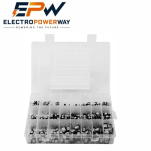 400pcs SMD Aluminium Electrolytic Capacitor Kit