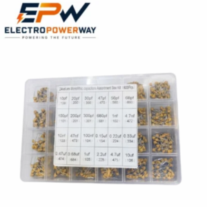Capacitor Assortment Kit 24 Values 600 Pcs