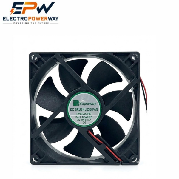 24V DC 3.5 Inch Cooling Fan for Welding Machine